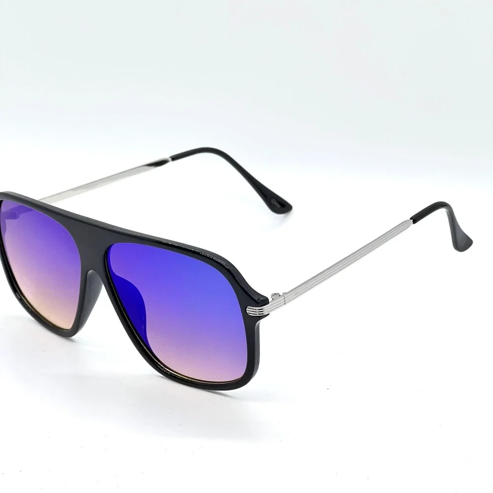 Aviator Sunglasses Mirrored Lens Fashion Sun Glasses Men Outdoor UV Protection‎